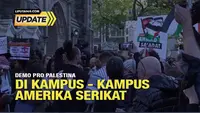 Kampus-kampus di Amerika Serikat (AS) diguncang gelombang protes skala nasional. Para mahasiswa lantang menentang kebiadaban Israel dalam perang di Jalur Gaza.