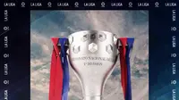 La Liga - Ilustrasi Piala La Liga (Bola.com/Adreanus Titus)