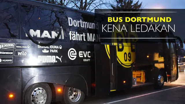 Terjadi Ledakan Bom, Laga Dortmund Vs Monaco Ditunda