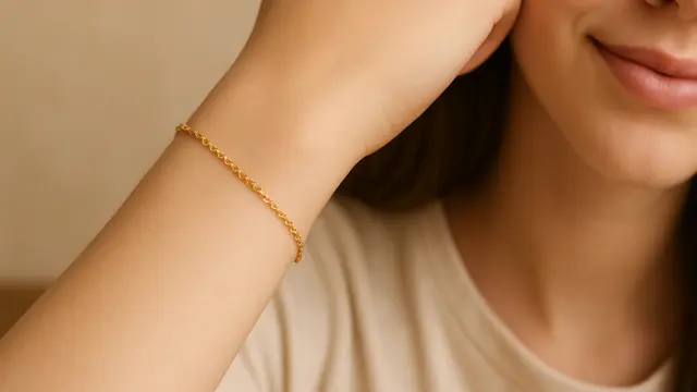 Model Gelang Emas untuk Remaja Agar Tidak Terlihat Tua/via GPT