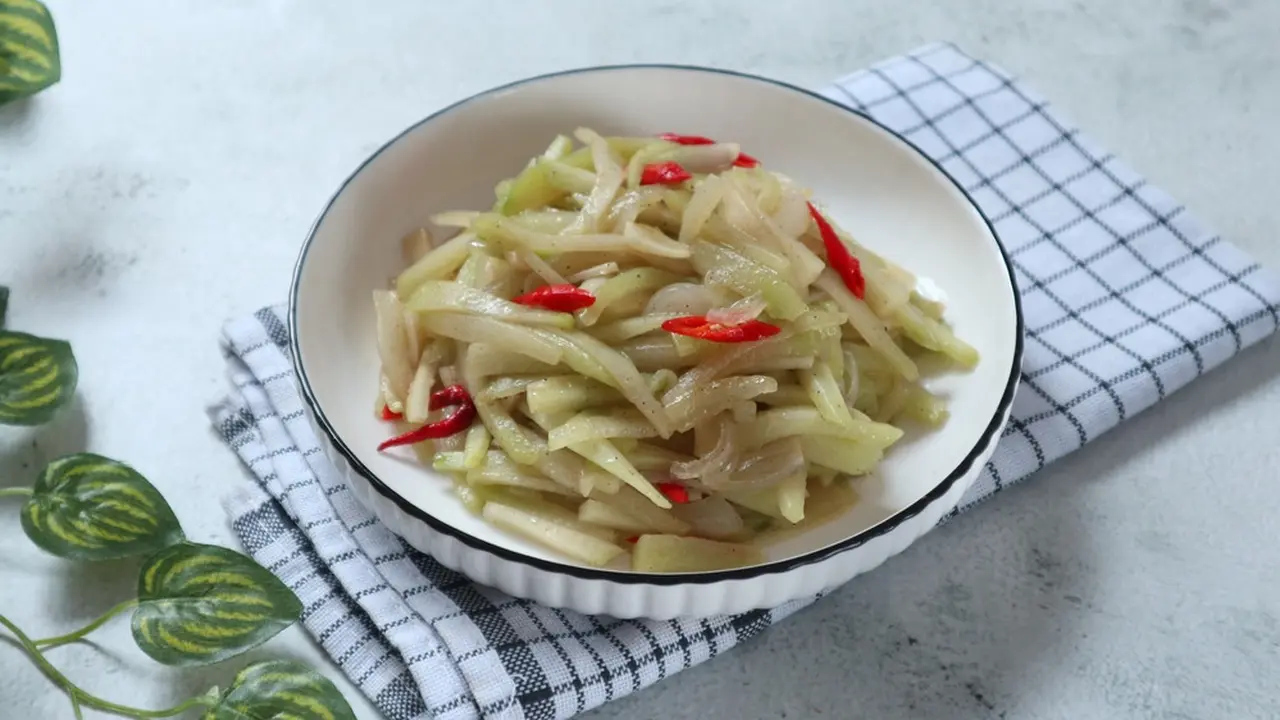 tumis labu siam
