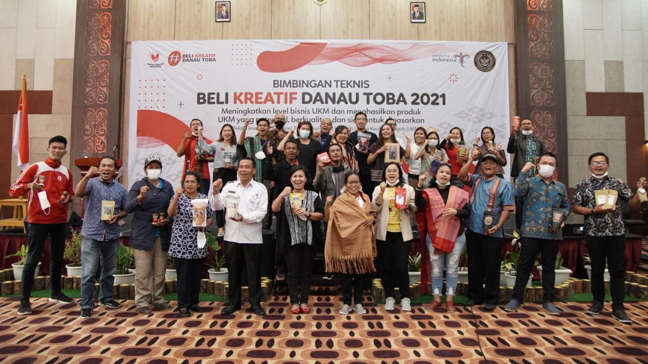 Bimtek Beli Kreatif Danau Toba bersama Kemenparekraf