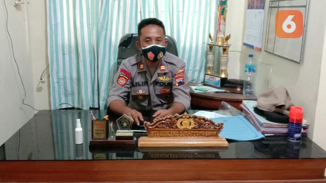 Kepala Kepolisian Sektor (Polsek) Kunduran, Iptu Lilik Eko Sukaryono (Liputan6.com/Ahmad Adirin)