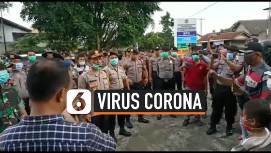 VIDEO: Warga Demo Tolak Pemakaman Pasien Covid-19