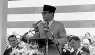 Ilustrasi Ir Soekarno Pidato KAA 1955