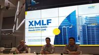 Mandiri Manajemen Investasi meluncurkan reksa dana Mandiri ETF LQ45, Senin, (6/3/2023). (Foto: Liputan6.com/Elga N)