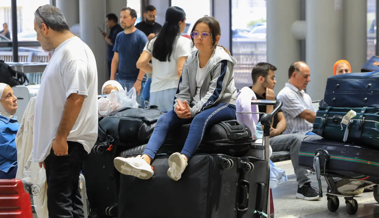 Di Lebanon, musim panas adalah musim pernikahan dan para ekspatriat pulang kampung untuk reuni keluarga. (AFP)
