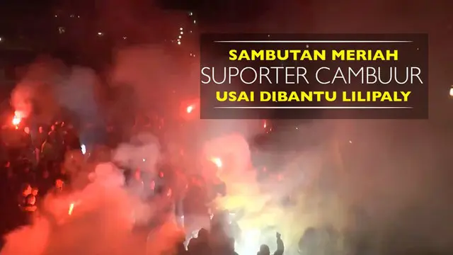 Berita video sambutan meriah suporter usai pemain Timnas Indonesia, Stefano Lilipaly, bantu SC Cambuur ke semifinal KNVB Beker.