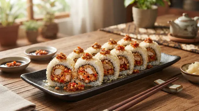 Resep Sushi Geprek