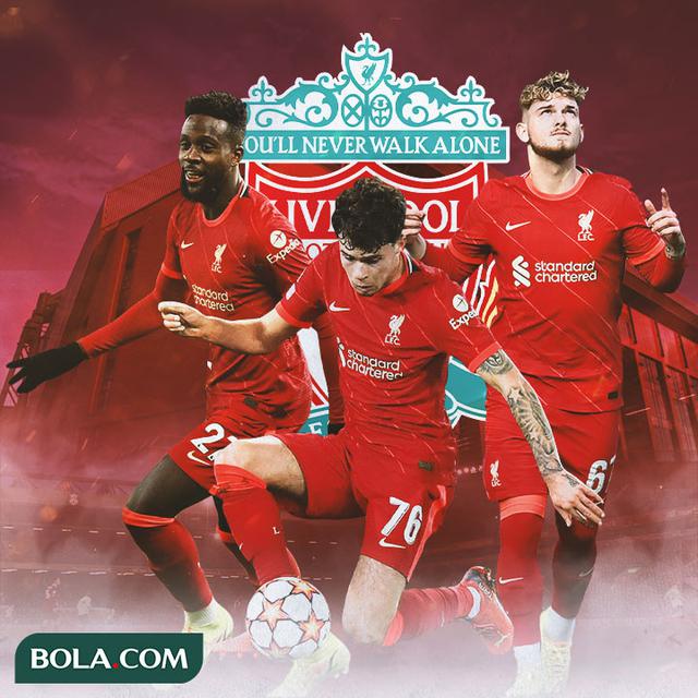 Liverpool - Divock Origi, Neco Williams, Harvey Elliot