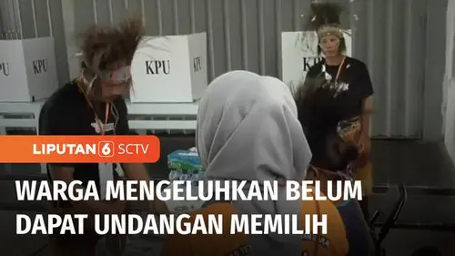 VIDEO: Jelang Pemilu, Masih Banyak Warga Mengeluh Belum Dapat Undangan Nyoblos