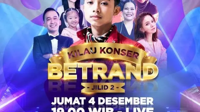 Betrand Peto mempersiapkan diri dengan maksimal jelang konser bertajuk Kilau Konser Betrand Jilid 2
