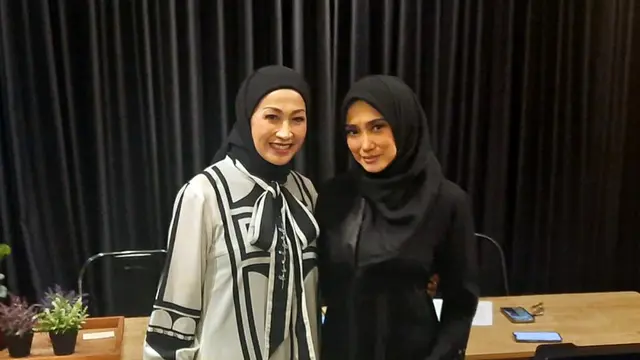 Ranty Purnamasari bersama sahabatnya