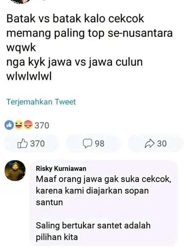 10 Momen Kocak Warga Facebook Balas Komentar Ini Bikin Tepuk Jidat