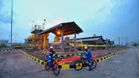 Satgas Nataru PGN menjaga kondisi aman seluruh jaringan dan suplai gas bumi selama libur Natal 2022 dan Tahun Baru 2023 (Nataru)