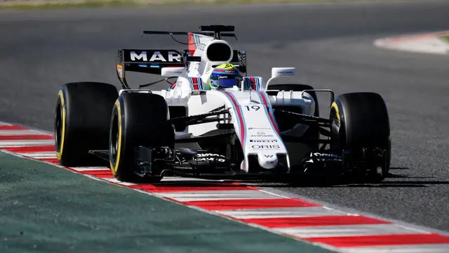 Felipe Massa, Tes F1 2017