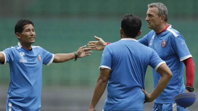 Latihan Arema FC
