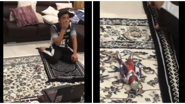 Dapat Hadiah Ultraman dari Pacar, Pria Ini Selalu Membawanya Kemanapun