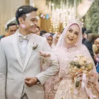 Anandito Dwi Sepdiawan dan Anisa Rahma. (Instagram/hijazpictura)