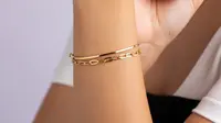 7 Model Gelang Emas 22 Karat 6 Gram dengan Desain Kekinian 2025, Pilihan Ideal Wanita Karier Modern