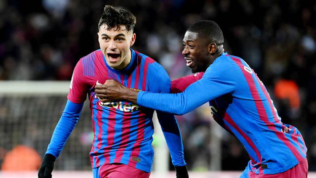Foto: Aksi Pedri dan Ousmane Dembele saat Mengambil Alih Posisi Kedua Liga Spanyol, Pepet Real Madrid di Puncak Klasemen