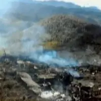 Inilah dugaan sementara dari penyebab pesawat Hercules milik TNI AU yang jatuh di Wamena, Minggu (18/12/2016). (TV/Liputan6siang/Arnaz Sofian)