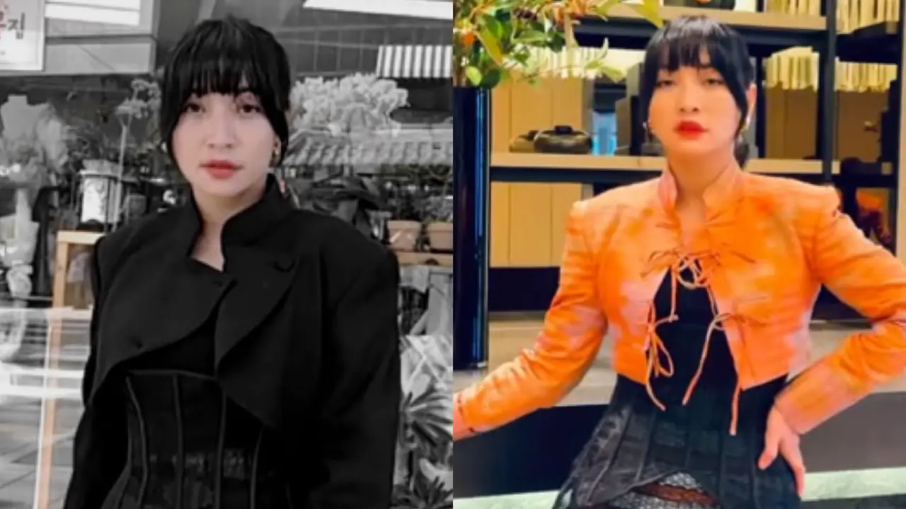 Hesti Purwadinata saat Berada di Acara K Drama Tempest di Korea Selatan