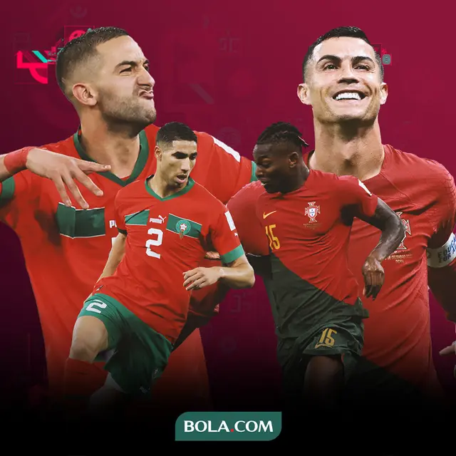 Head to Head Maroko vs Portugal