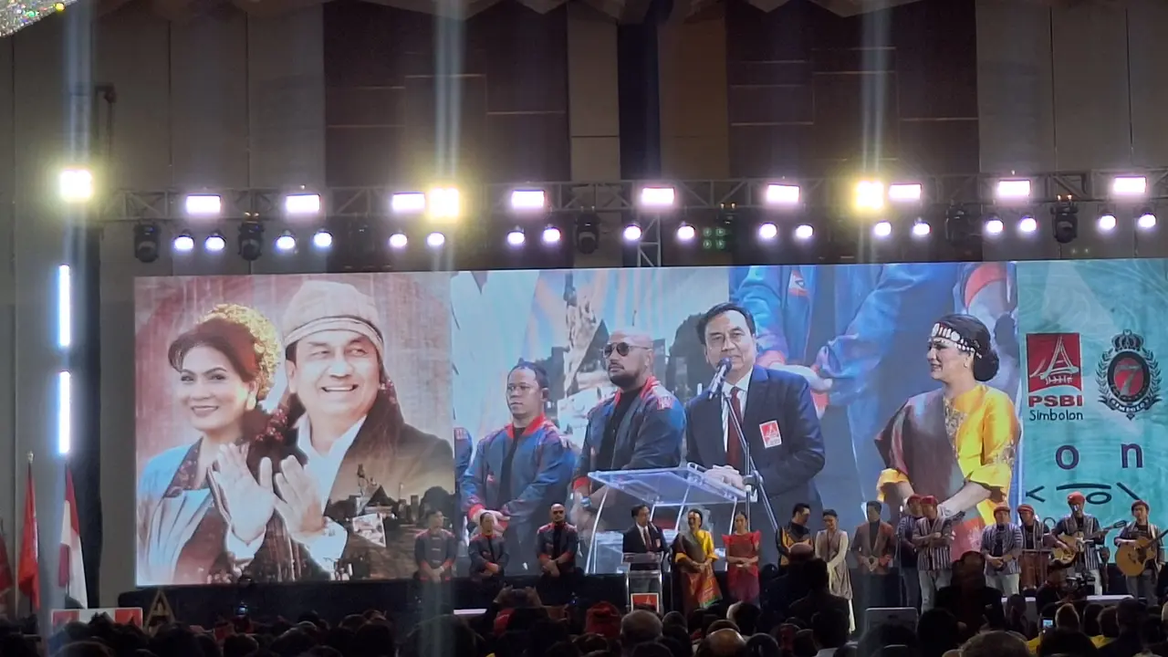 Ketua Umum Punguan Simbolon dohot Boruna Indonesia (PSBI) Effendi MS Simbolon, Minggu (7/7/2024).