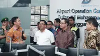 Bandar Udara Sultan Aji Muhammad Sulaiman, Sepinggan, Balikpapan menjadi yang pertama dalam pengoperasian Airport Operation Control Center (AOCC), Jumat (2/3/2018).