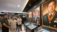 Presiden Prabowo Subianto meresmikan renovasi Museum dan Perpustakaan Sekolah Staf dan Komando Angkatan Darat (Seskoad) di Kota Bandung, Jawa Barat, Senin (25/5/2026).