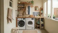 7 Inspirasi Laundry Kecil di Rumah Tanpa Banyak Renovasi, Jadi Ruang Cuci Anti Sempit
