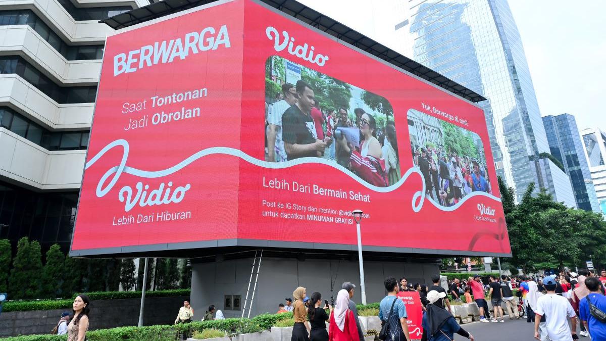 Lebih Dari Hiburan, Vidio Ajak Warga Seru-Seruan di Car Free Day Jakarta