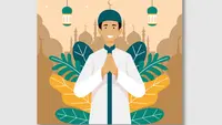 Ilustrasi Lebaran, Idul Fitri, Idulfitri, muslim, Islami/ (Image by Freepik)