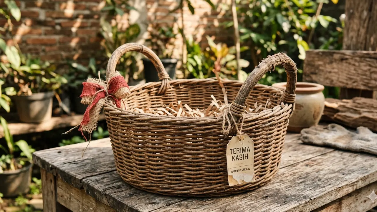 Keranjang Rotan Bekas Hampers Lebaran Bisa Jadi Apa Saja? Coba 5 Ide Kreatif ini