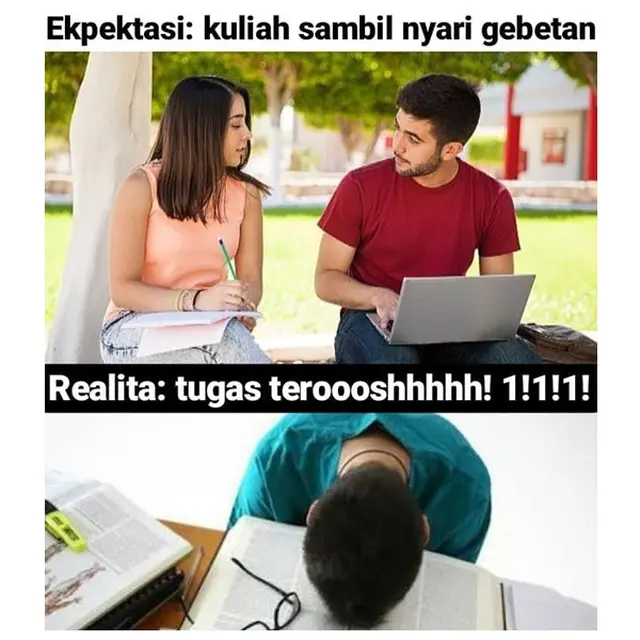 7 Meme Realita Anak Kuliahan yang Serba Susah Ini Bikin Ngenes