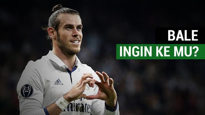 Gareth Bale Ingin Pindah Ke Manchester United