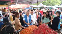 Menteri Perdagangan (Mendag) Zulkifli Hasan melakukan kunjungan kerja ke Kota Batam memantau stabilitas harga dan pasokan kebutuhan hidup khususnya menjelang momen Natal dan tahun baru 2023.