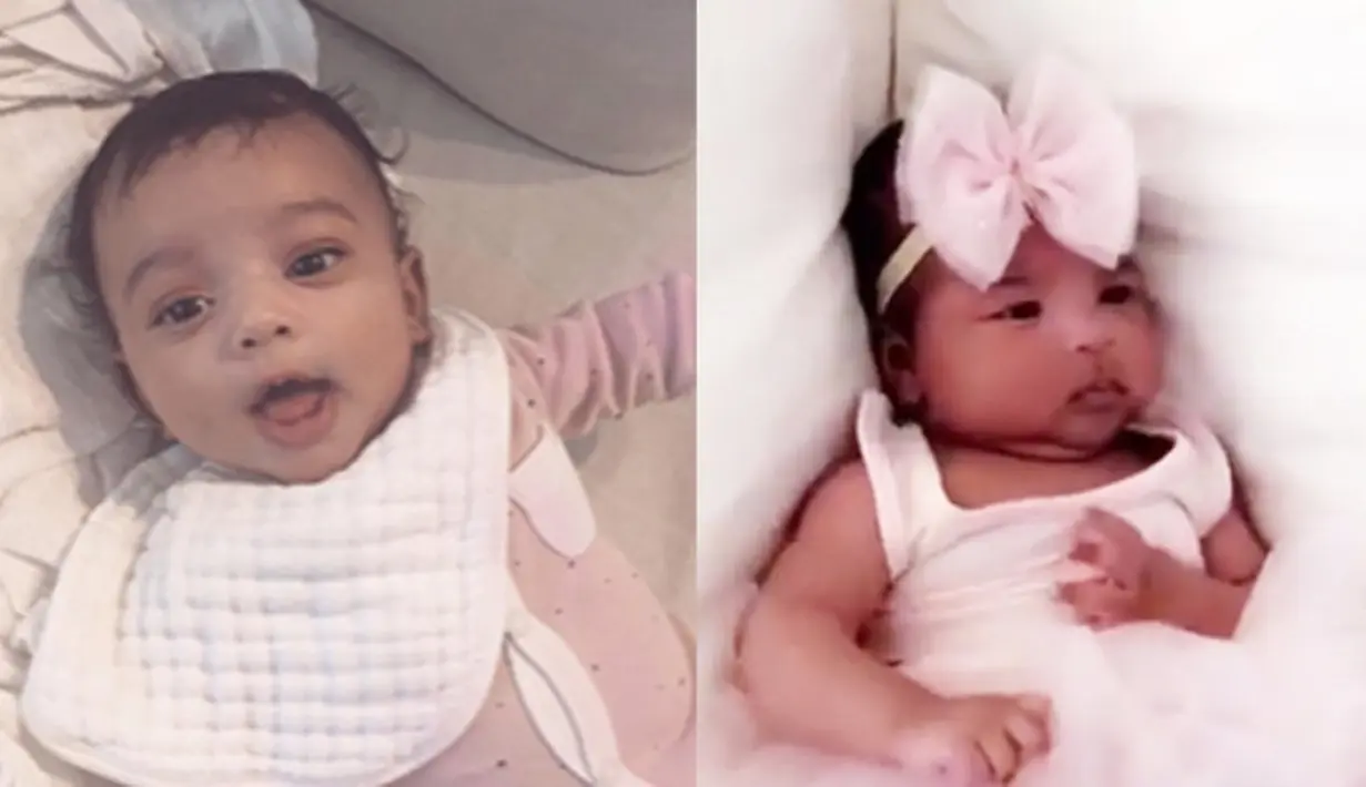 Kim Kardashian sendiri pernah mengatakan bahwa ia ingin melakukan sesi foto untuk Chicago, Stormi dan juga True. (instagram/kimkardashian-snapchat/khloekardashian)