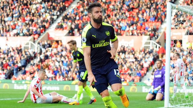 Menang atas Stoke City, Arsenal Jaga Peluang Lolos ke Liga Champions