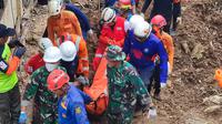 Seluruh korban tanah longsor di Kampung Sinarsari, Kelurahan Empang, Kecamatan Bogor Selatan, Kota Bogor ditemukan. Operasi SAR pun ditutup pada Jumat (17/3/2023). (Liputan6.com/ Achmad Sudarno)