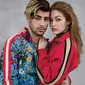 Gigi Hadid dan Zayn Malik kembali jalani pemotretan dengan Vogue di tahun 2017. (dok. Instagram @Vogue)