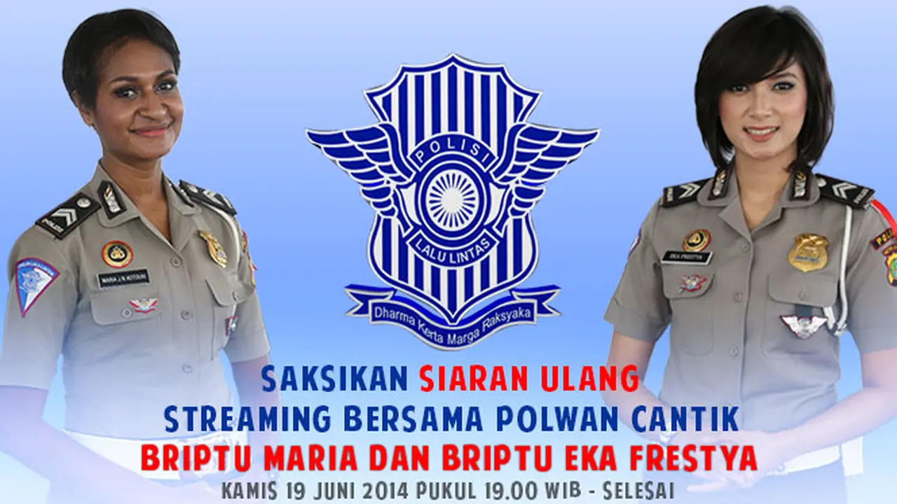Siaran Ulang Streaming Polwan Cantik di Liputan6.com Pukul 19.00 