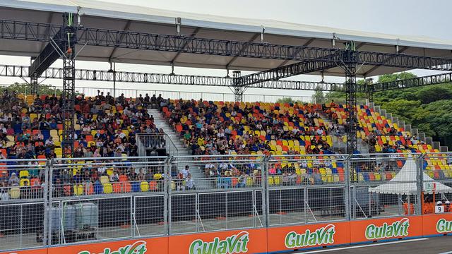 Tribun Penonton Formula E Jakarta 2023