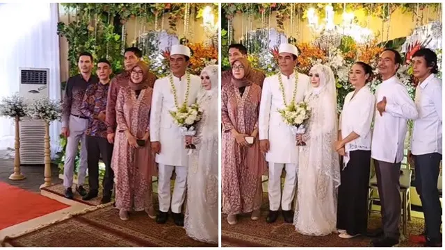 2 Tahun Menduda, Ini 6 Momen Pernikahan Teddy Syach Suami Mendiang Rina Gunawan