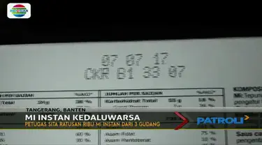 Sang pelaku telah melakukan daur ulang mi kedaluwarsa selama 2 tahun.