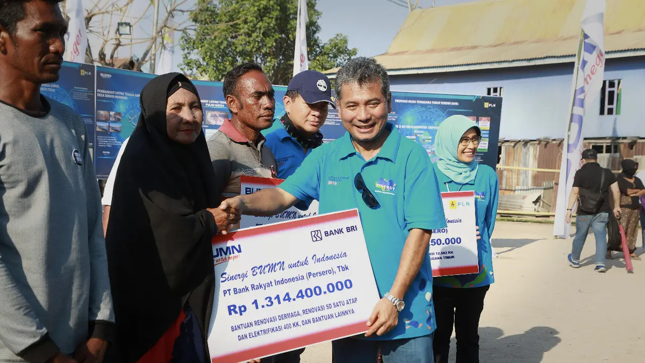 BRI Berikan Bantuan Rp 1,3 Miliar untuk Bangun Sarana Umum Dermaga dan Pendidikan di Pulau Messah