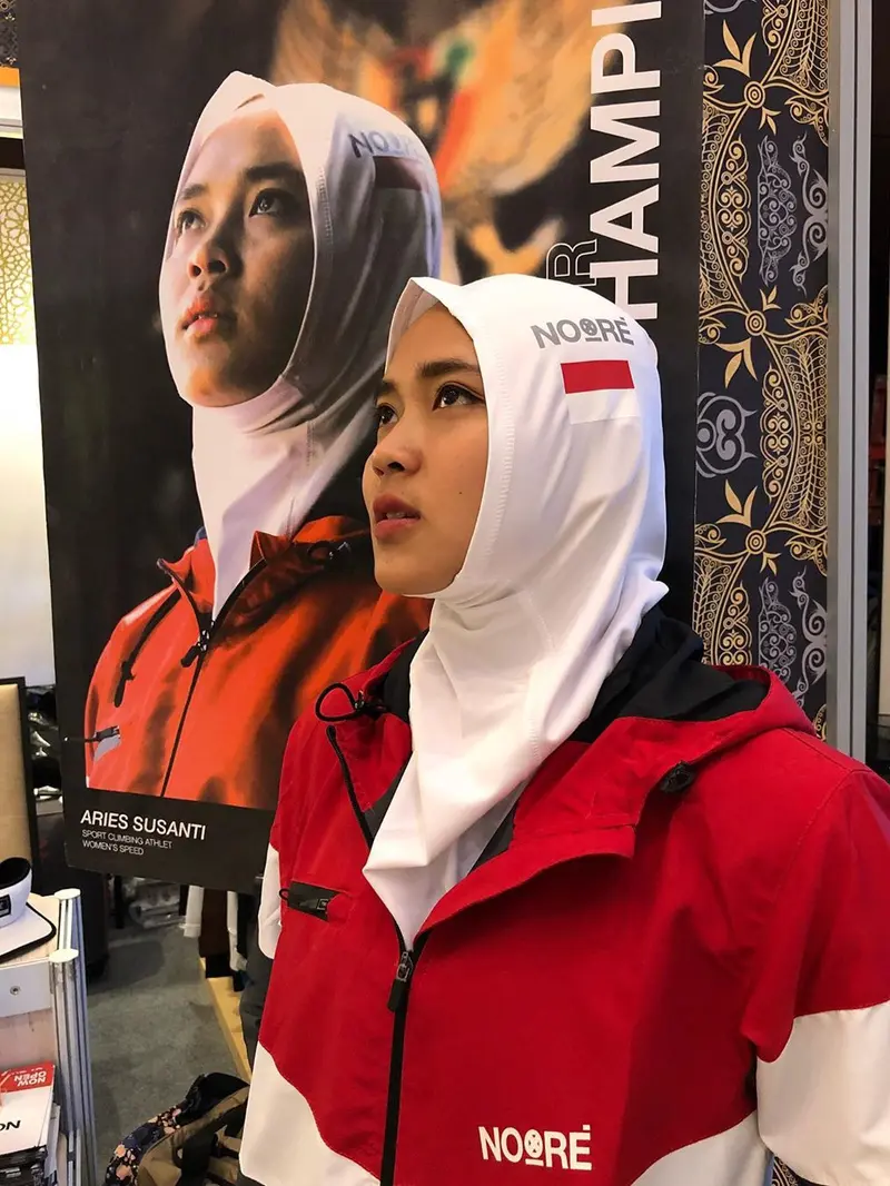 Aries Susanti, atlet panjat dinding Indonesia yang menjadi juara dunia 2019. (sumber: instagram/@aries_susanti)