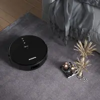 Potret Robot Vacuum Cleaner RV 6040 GXBK yang dihadirkan Modena untuk meningkatkan gaya hidup. credit: Modena.