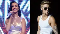 Katy Perry Kalahkan Justin Bieber Dalam Hal Sedot Massa